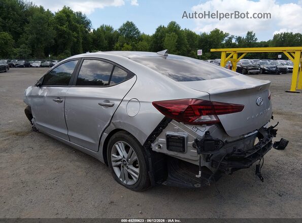 5NPD84LFXLH630858 2020 HYUNDAI ELANTRA Silver Հետևի ձախ