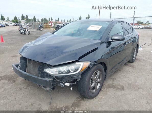 5NPD94LA1HH152256 2017 HYUNDAI ELANTRA Black 