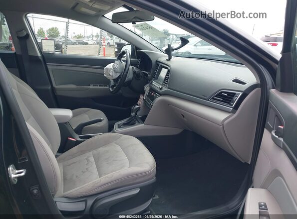 5NPD94LA1HH152256 2017 HYUNDAI ELANTRA Black 