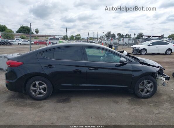 5NPD94LA1HH152256 2017 HYUNDAI ELANTRA Black 