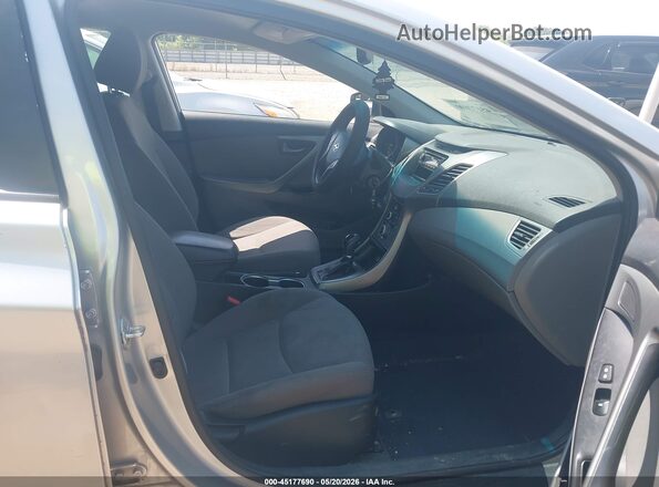 5NPDH4AE0GH656739 2016 HYUNDAI ELANTRA Gray Vista interior delantera