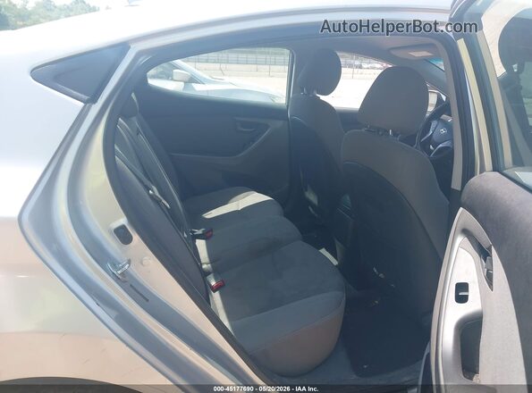 5NPDH4AE0GH656739 2016 HYUNDAI ELANTRA Gray Vista de la etiqueta del VIN
