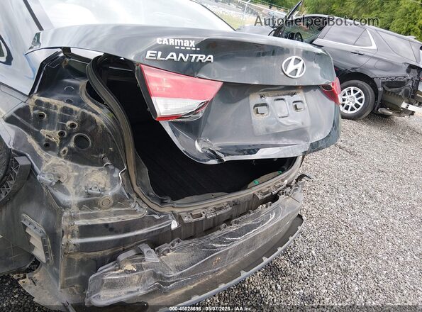 5NPDH4AE0GH684685 2016 HYUNDAI ELANTRA Black Вид спереду