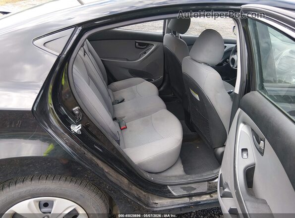 5NPDH4AE0GH684685 2016 HYUNDAI ELANTRA Black Вид наклейки з VIN-кодом