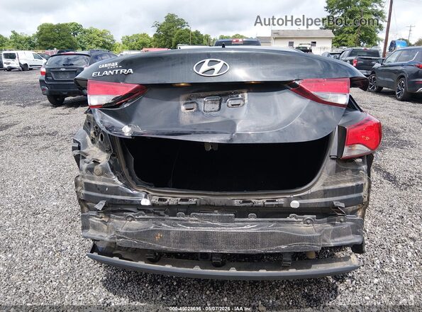 5NPDH4AE0GH684685 2016 HYUNDAI ELANTRA Black 