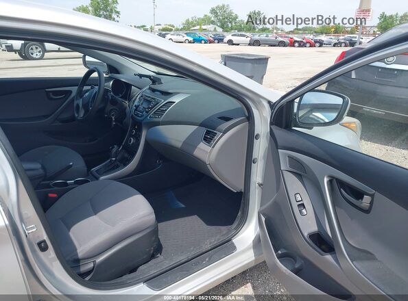 5NPDH4AE0GH718897 2016 HYUNDAI ELANTRA Silver 