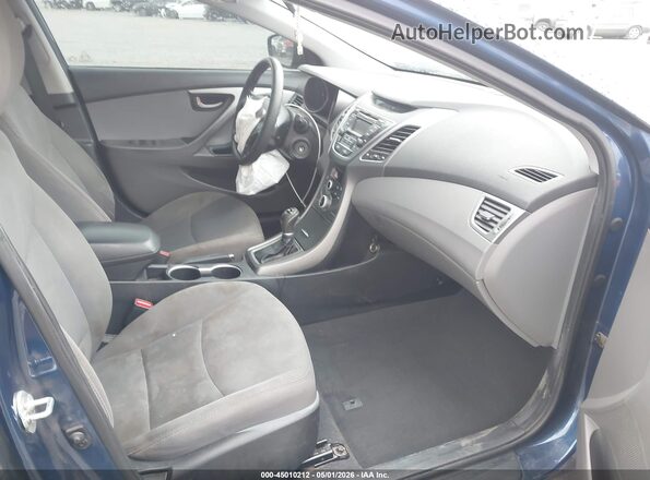 5NPDH4AE0GH737188 2016 HYUNDAI ELANTRA Blue 