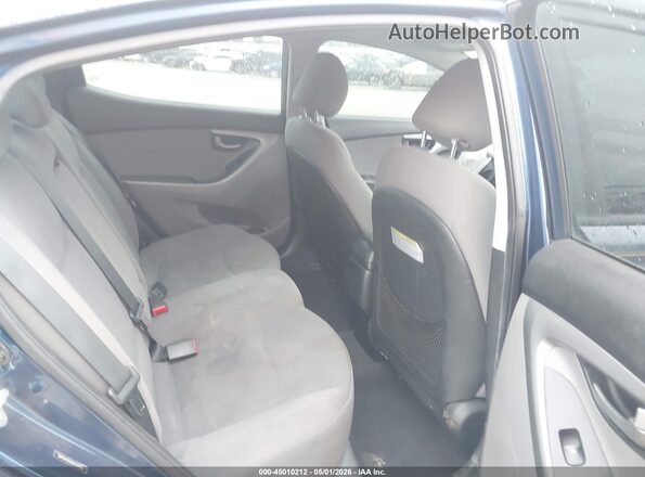 5NPDH4AE0GH737188 2016 HYUNDAI ELANTRA Blue 