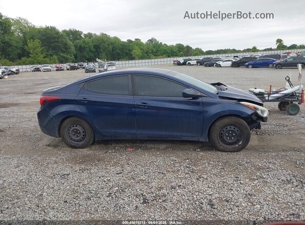 5NPDH4AE0GH737188 2016 HYUNDAI ELANTRA Blue 