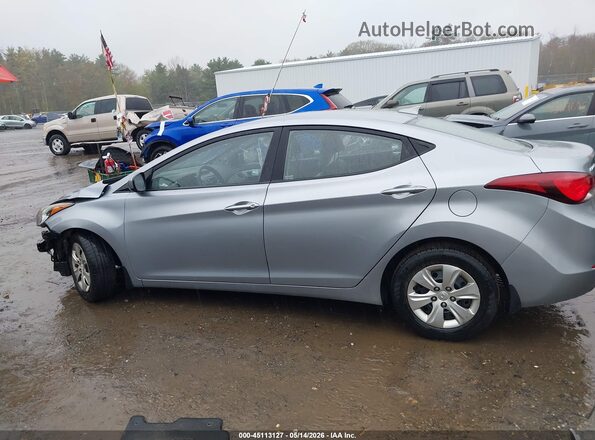 5NPDH4AE1GH665692 2016 HYUNDAI ELANTRA Silver 
