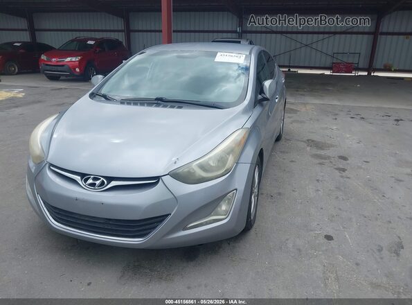 5NPDH4AE1GH680029 2016 HYUNDAI ELANTRA Light Blue 