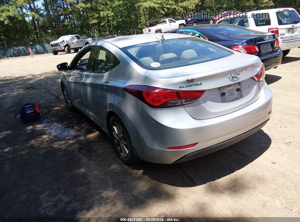 5NPDH4AE1GH702904 2016 HYUNDAI ELANTRA Silver Tył lewy