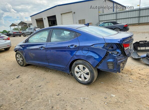 5NPDH4AE1GH708914 2016 HYUNDAI ELANTRA Blue 