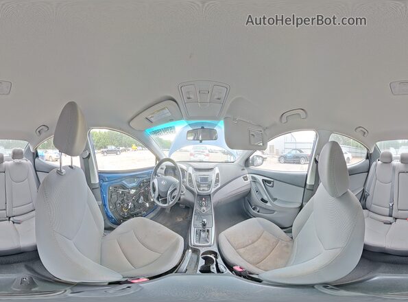 5NPDH4AE1GH708914 2016 HYUNDAI ELANTRA Blue 