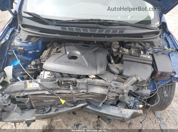 5NPDH4AE1GH717290 2016 HYUNDAI ELANTRA Blue Vista trasera