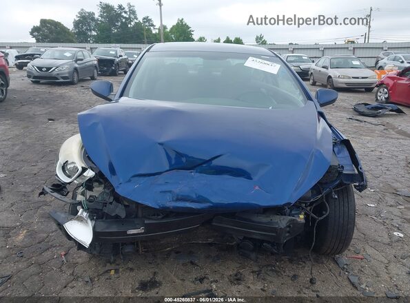 5NPDH4AE1GH717290 2016 HYUNDAI ELANTRA Blue Vista del cuadro de instrumentos