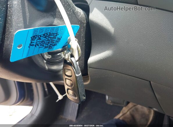 5NPDH4AE1GH736230 2016 HYUNDAI ELANTRA Blue Вид панелі приладів