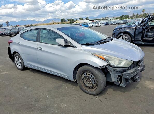 5NPDH4AE2GH688012 2016 HYUNDAI ELANTRA Silver Առջևի աջ
