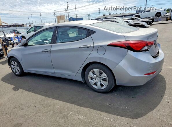 5NPDH4AE2GH688012 2016 HYUNDAI ELANTRA Silver Հետևի ձախ