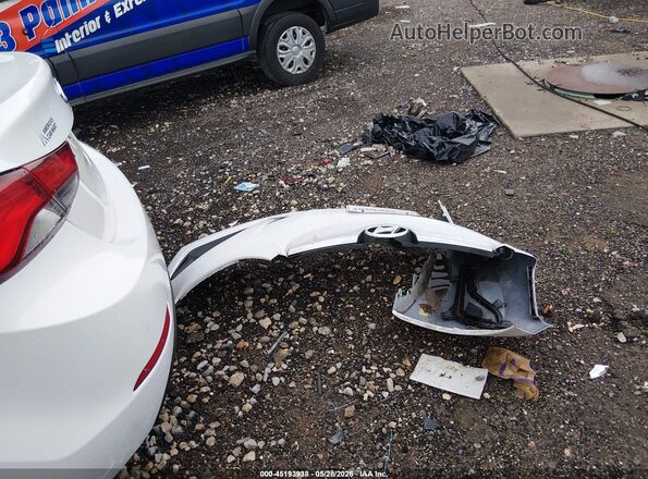 5NPDH4AE2GH753506 2016 HYUNDAI ELANTRA White Widok zestawu wskaźników