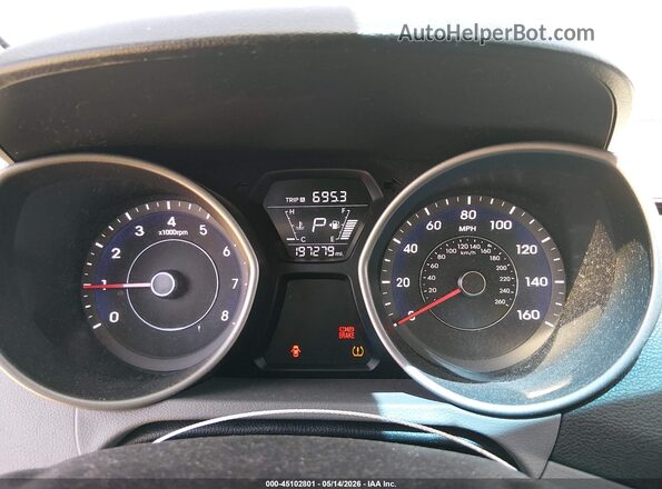 5NPDH4AE3GH702354 2016 HYUNDAI ELANTRA Blue 
