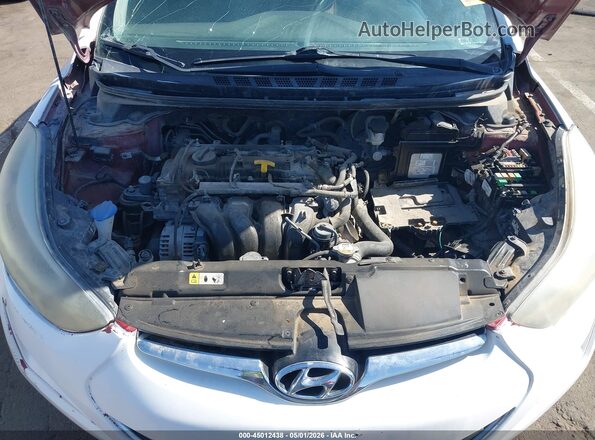 5NPDH4AE3GH740215 2016 HYUNDAI ELANTRA White Rear view