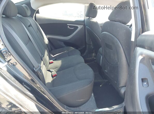 5NPDH4AE3GH768242 2016 HYUNDAI ELANTRA Черный Вид наклейки с VIN-кодом
