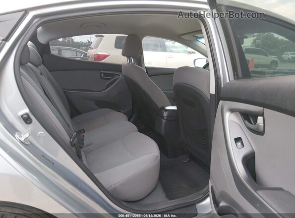 5NPDH4AE4GH730082 2016 HYUNDAI ELANTRA Silver VIN sticker view