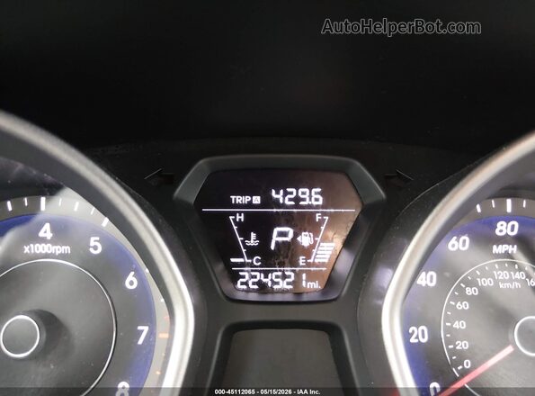 5NPDH4AE4GH730082 2016 HYUNDAI ELANTRA Silver Instrument cluster view