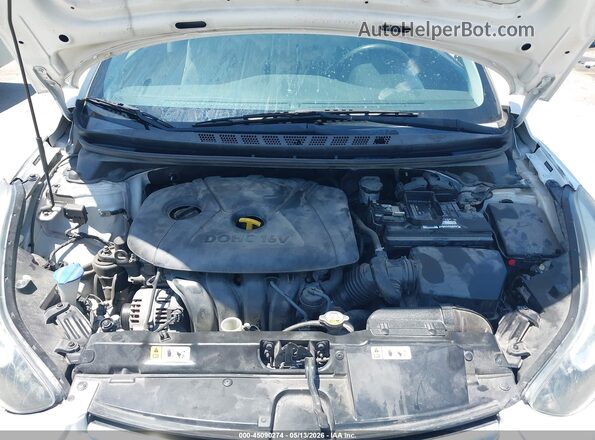 5NPDH4AE4GH770095 2016 HYUNDAI ELANTRA White 