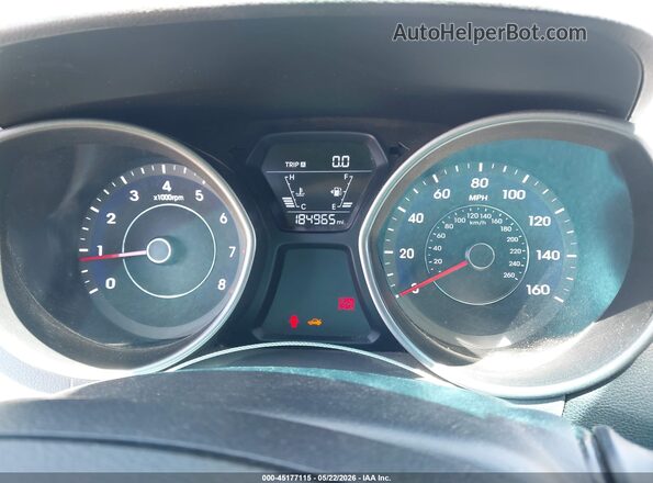 5NPDH4AE4GH771490 2016 HYUNDAI ELANTRA Silver უკანა სავარძლების ხედი