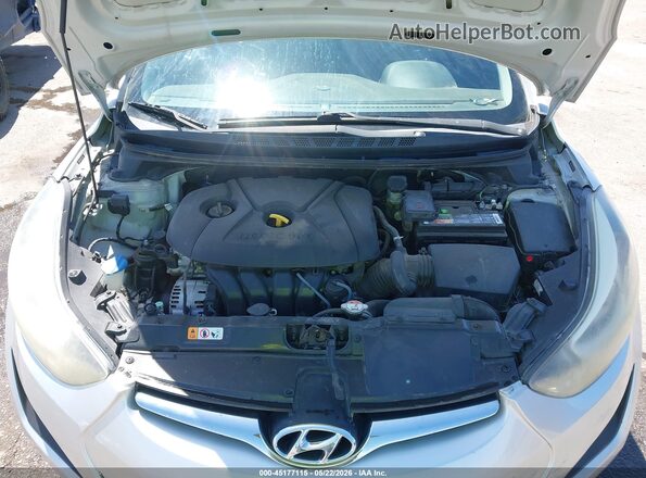 5NPDH4AE4GH771490 2016 HYUNDAI ELANTRA Silver უკანა ხედი