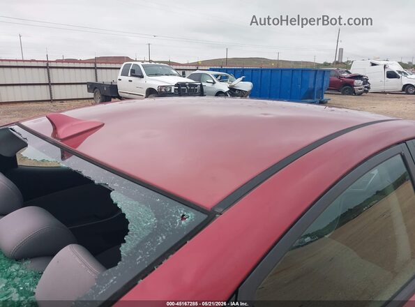 5NPDH4AE5GH653576 2016 HYUNDAI ELANTRA Красный Вид щитка приборов