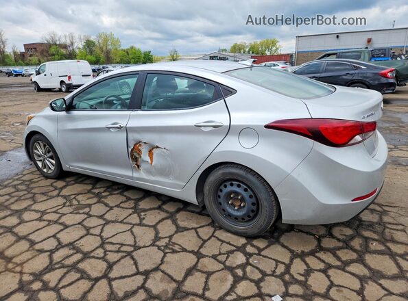 5NPDH4AE5GH654503 2016 HYUNDAI ELANTRA Silver 