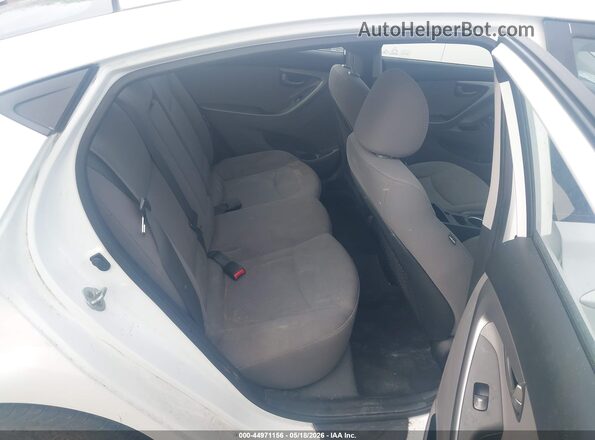 5NPDH4AE5GH696296 2016 HYUNDAI ELANTRA White Vista de la etiqueta del VIN