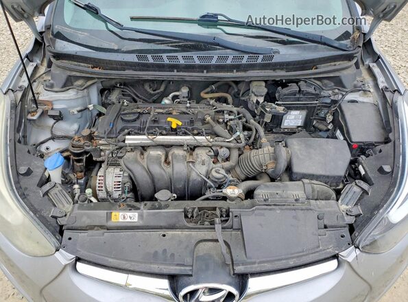 5NPDH4AE5GH714702 2016 HYUNDAI ELANTRA Silver 