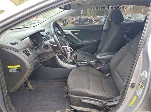 5NPDH4AE5GH714702 2016 HYUNDAI ELANTRA Silver 