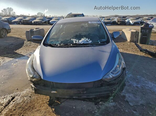 5NPDH4AE6GH694766 2016 HYUNDAI ELANTRA Silver Front view