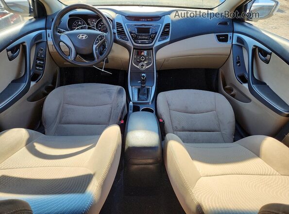 5NPDH4AE6GH731153 2016 HYUNDAI ELANTRA Белый 