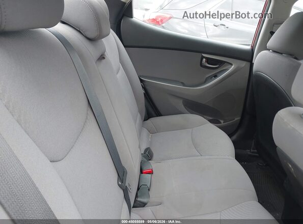 5NPDH4AE7GH677216 2016 HYUNDAI ELANTRA Red 