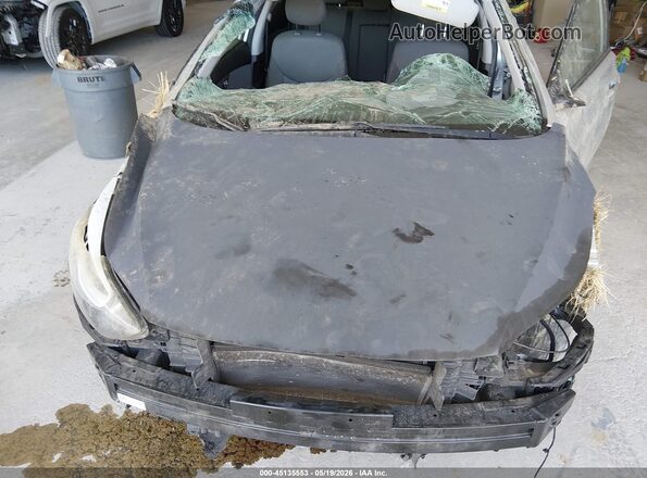 5NPDH4AE7GH781639 2016 HYUNDAI ELANTRA Silver Widok z tyłu