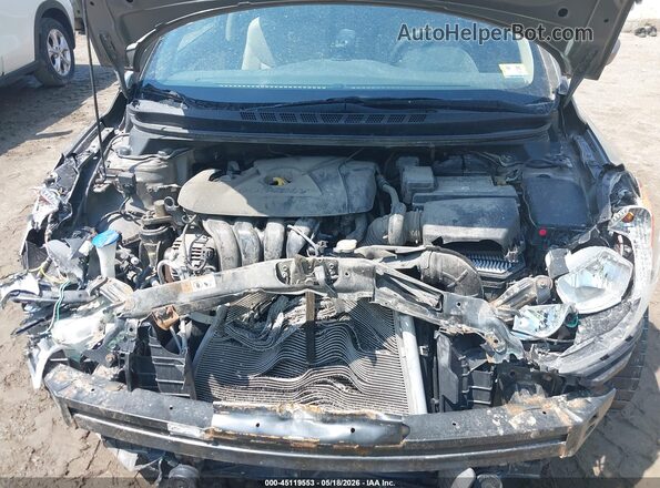 5NPDH4AE8GH743742 2016 HYUNDAI ELANTRA Brown Widok komory silnika