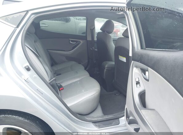 5NPDH4AE9GH673426 2016 HYUNDAI ELANTRA Silver Вид наклейки з VIN-кодом