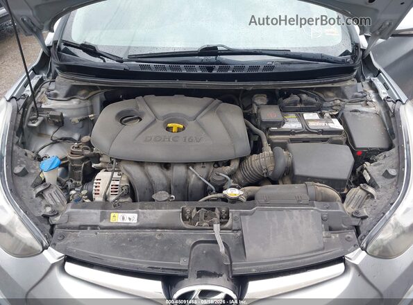 5NPDH4AE9GH673426 2016 HYUNDAI ELANTRA Silver Вид ззаду
