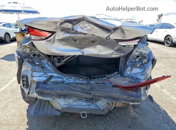 5NPDH4AE9GH676651 2016 HYUNDAI ELANTRA Silver 