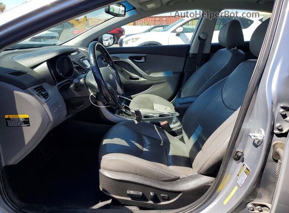 5NPDH4AE9GH676651 2016 HYUNDAI ELANTRA Silver 