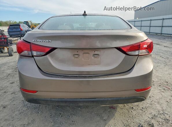 5NPDH4AE9GH727419 2016 HYUNDAI ELANTRA Gold 