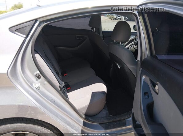 5NPDH4AE9GH741272 2016 HYUNDAI ELANTRA Серебряный Вид наклейки с VIN-кодом