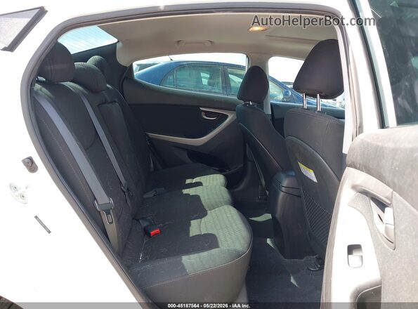 5NPDH4AE9GH772604 2016 HYUNDAI ELANTRA White Вид наклейки з VIN-кодом