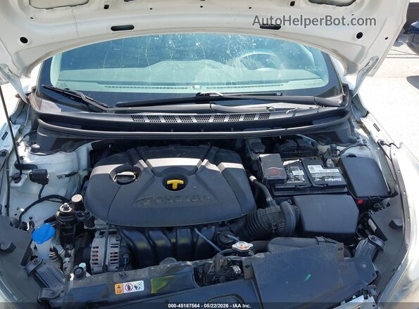 5NPDH4AE9GH772604 2016 HYUNDAI ELANTRA White Вид ззаду